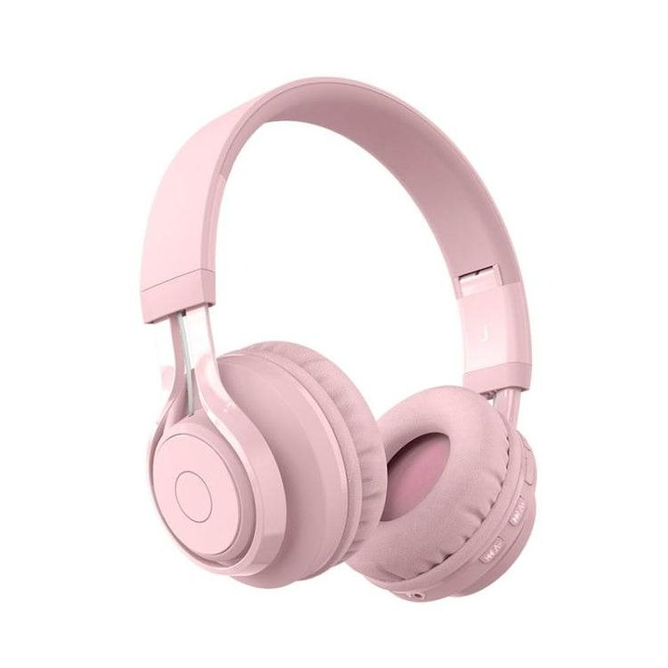 wireless pink headset